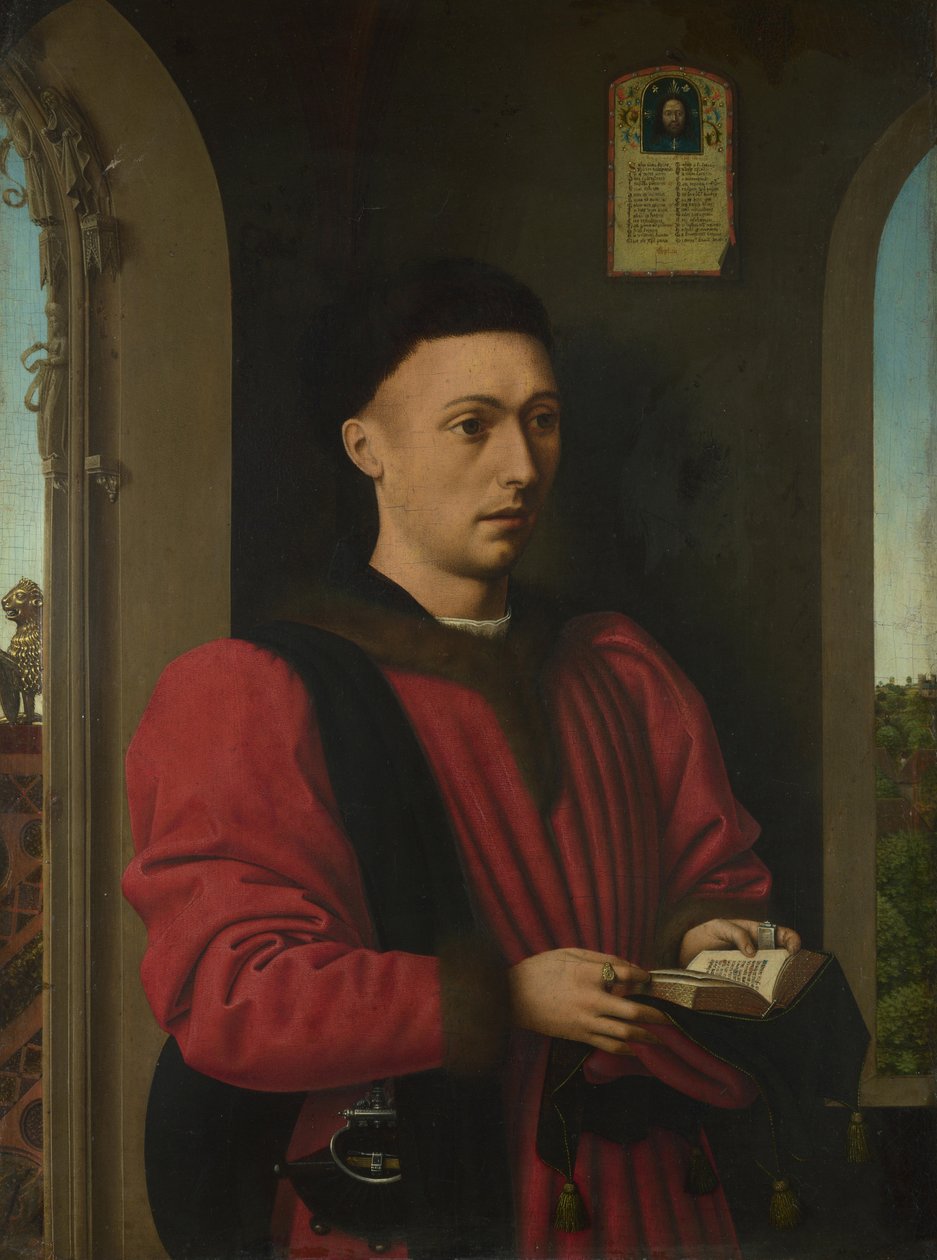 Portrett av en ung mann, 1450-1460 av Petrus Christus