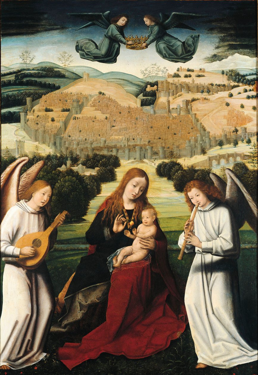 Jomfruen av Granada, av Petrus Christus (1410-1475/1476) av Petrus Christus