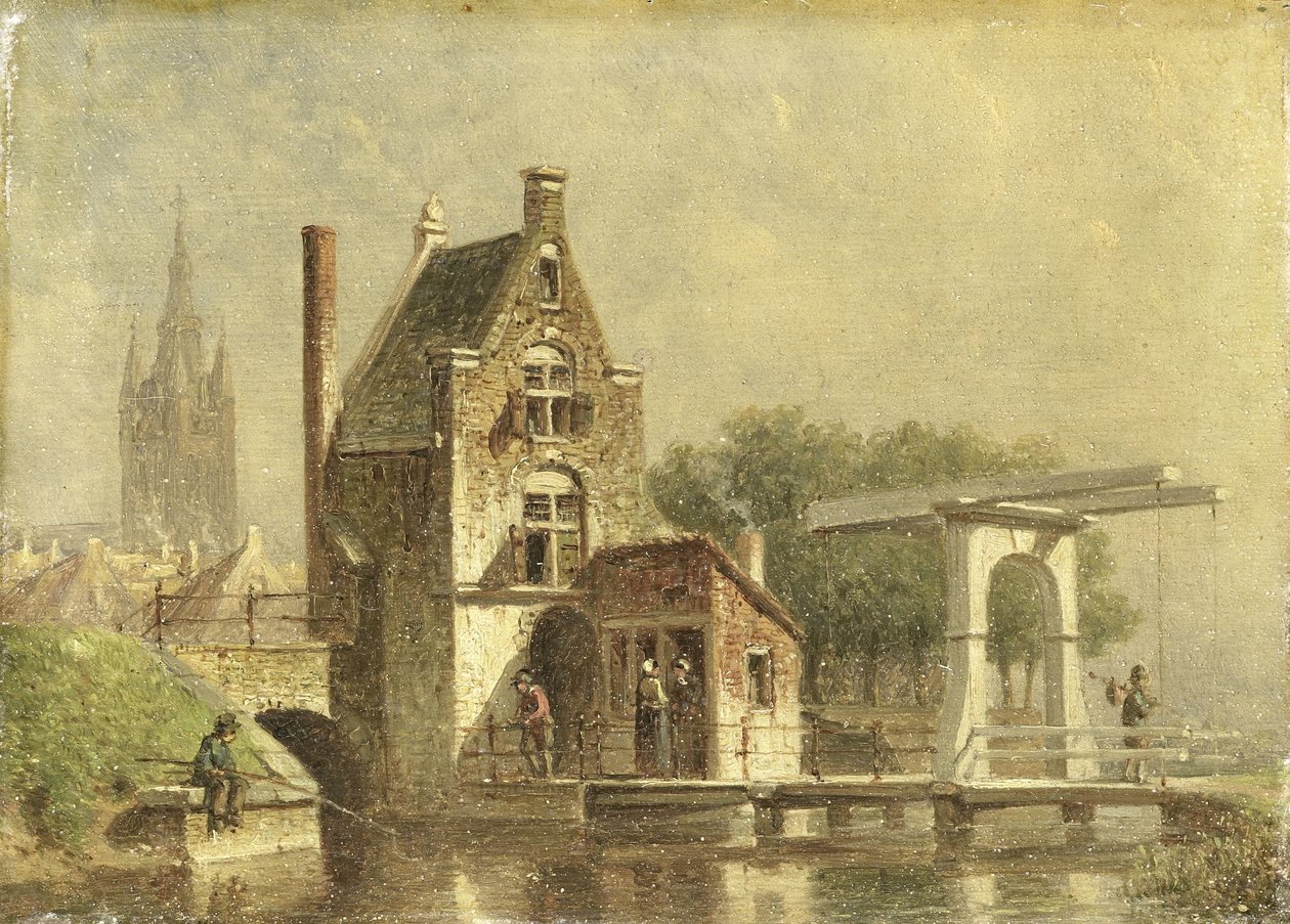 Kuporten i Delft av Petrus Gerardus Vertin