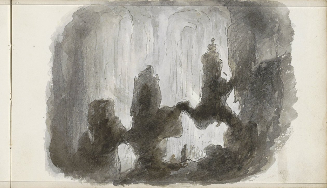 Dryppsteinsgrotte av Petrus Johannes Schotel