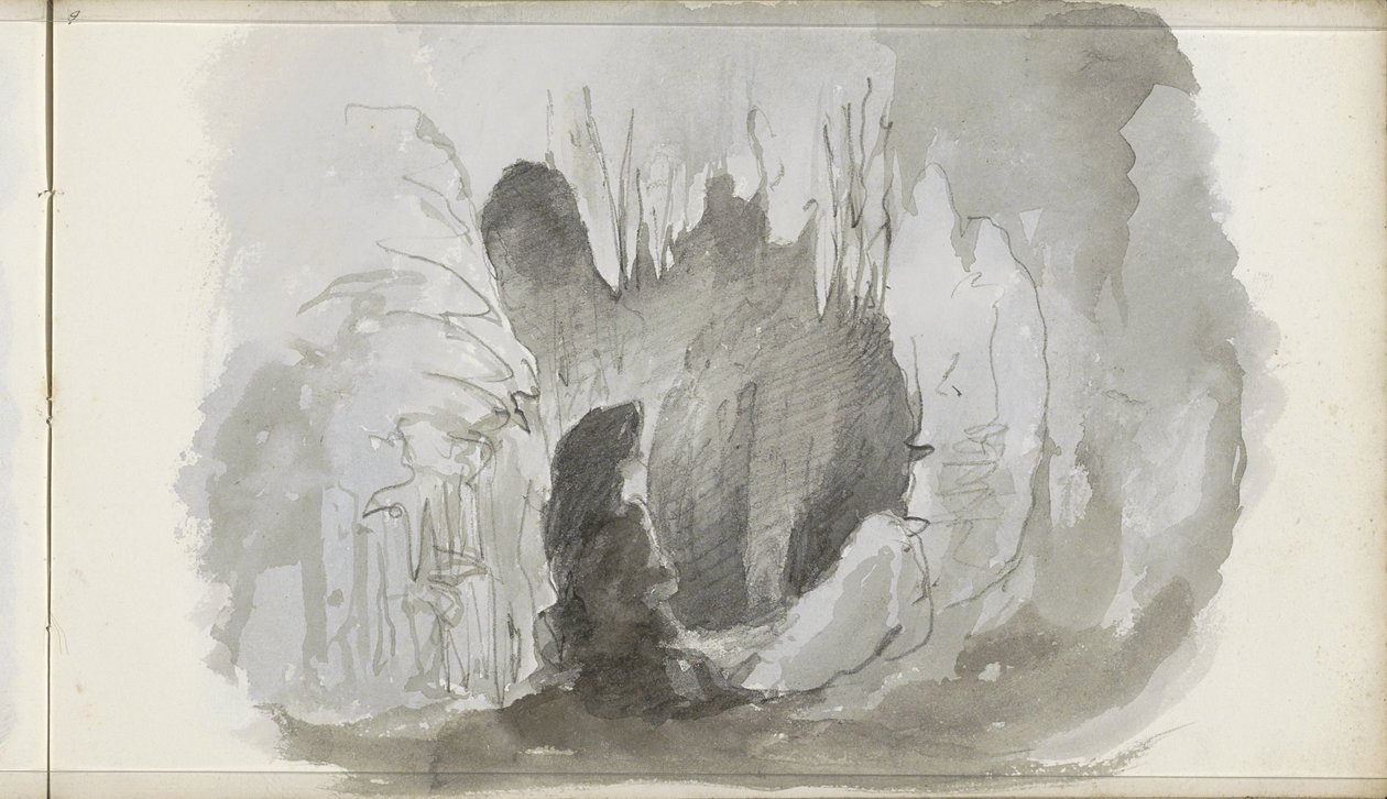 Dryppsteinsgrotte av Petrus Johannes Schotel