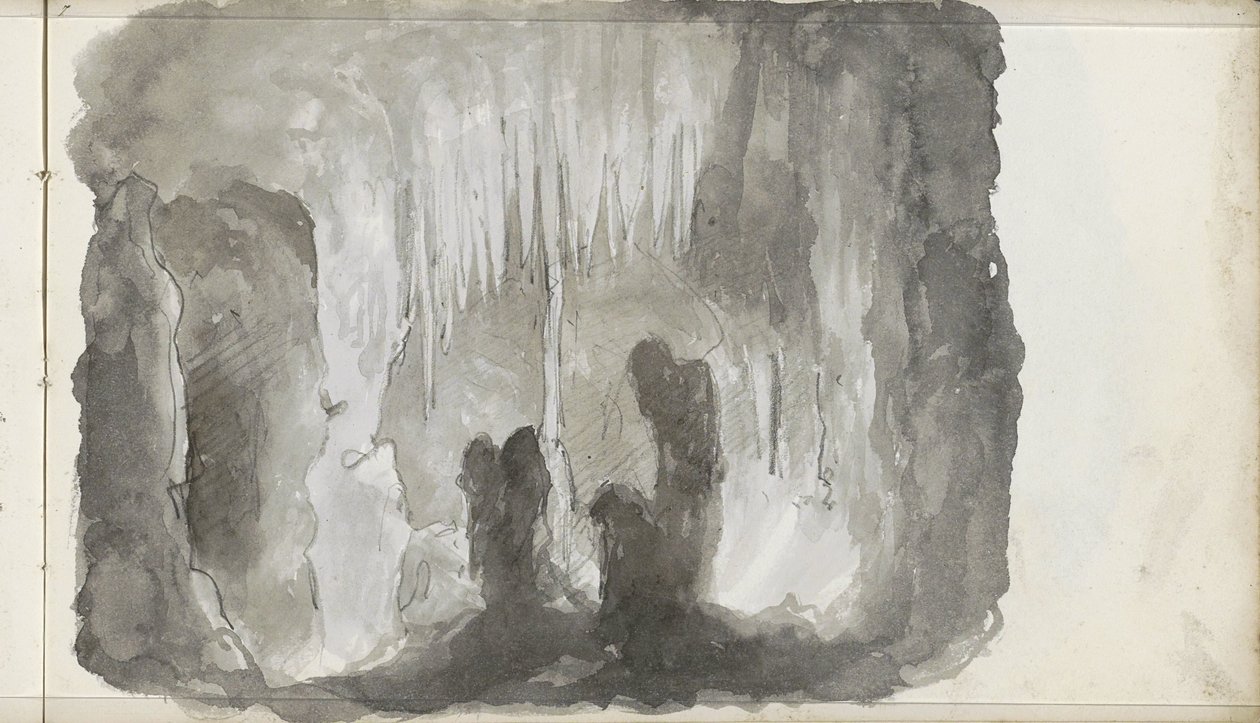Dryppsteinsgrotte av Petrus Johannes Schotel