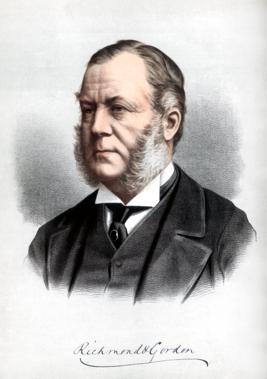 Charles Henry Gordon-Lennox, hertug av Richmond og Gordon, c1890. av Petter and Galpin Cassell