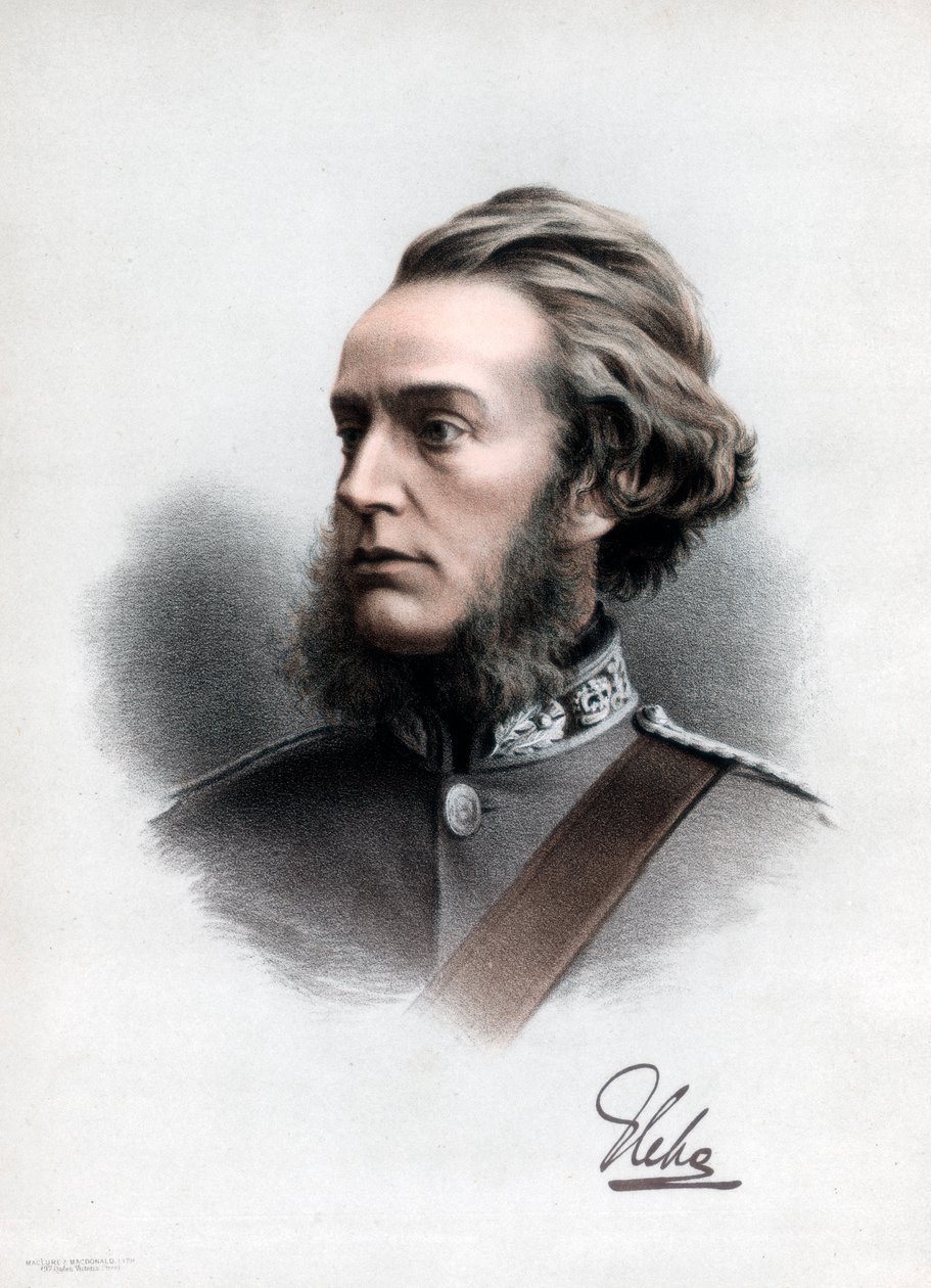 Francis Charteris, 10. jarl av Wemyss, britisk whig-politiker, c1890. av Petter and Galpin Cassell