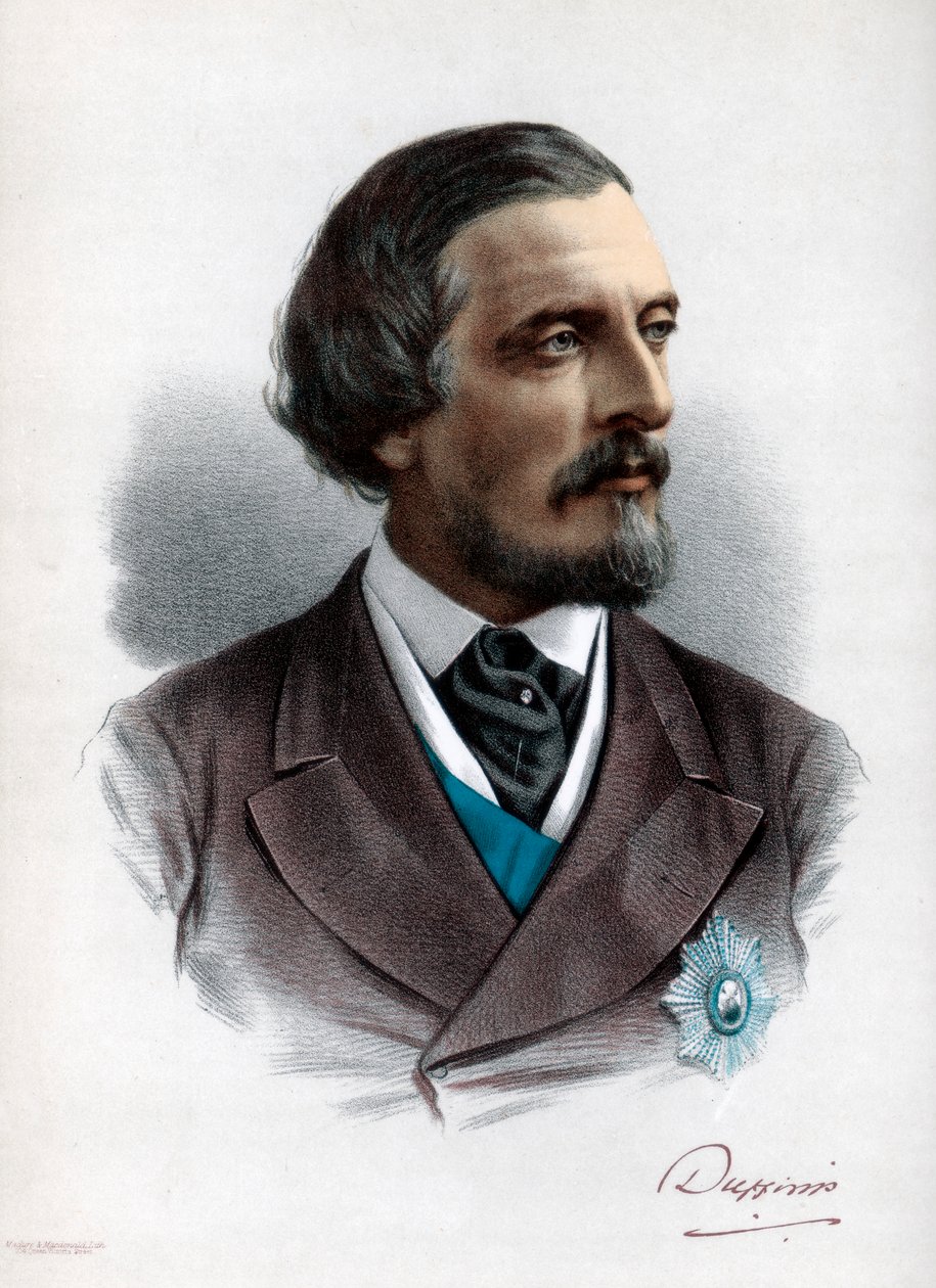 Frederick Temple Blackwood, jarl av Dufferin, britisk offentlig ansatt, 1893. av Petter and Galpin Cassell