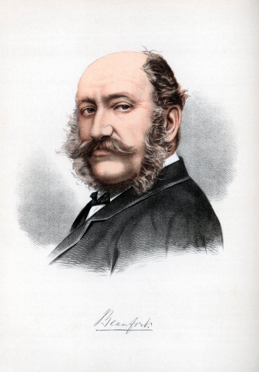 Henry Somerset, 8. hertug av Beaufort, britisk jevnaldrende, soldat og politiker, ca 1890. av Petter and Galpin Cassell