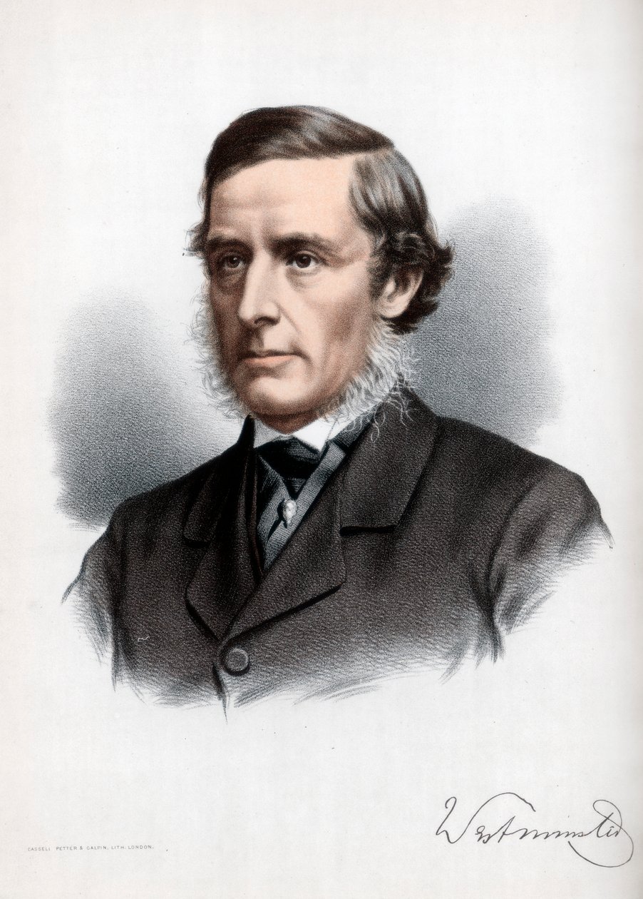 Hugh Grosvenor, 1. hertug av Westminster, c1890. av Petter and Galpin Cassell