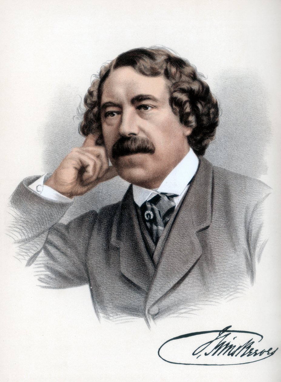 John Sims Reeves, engelsk vokalist, c1890. av Petter and Galpin Cassell