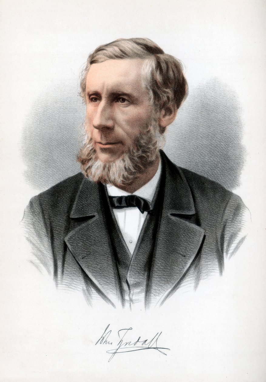Professor John Tyndall, irsk naturfilosof, c1890. av Petter and Galpin Cassell