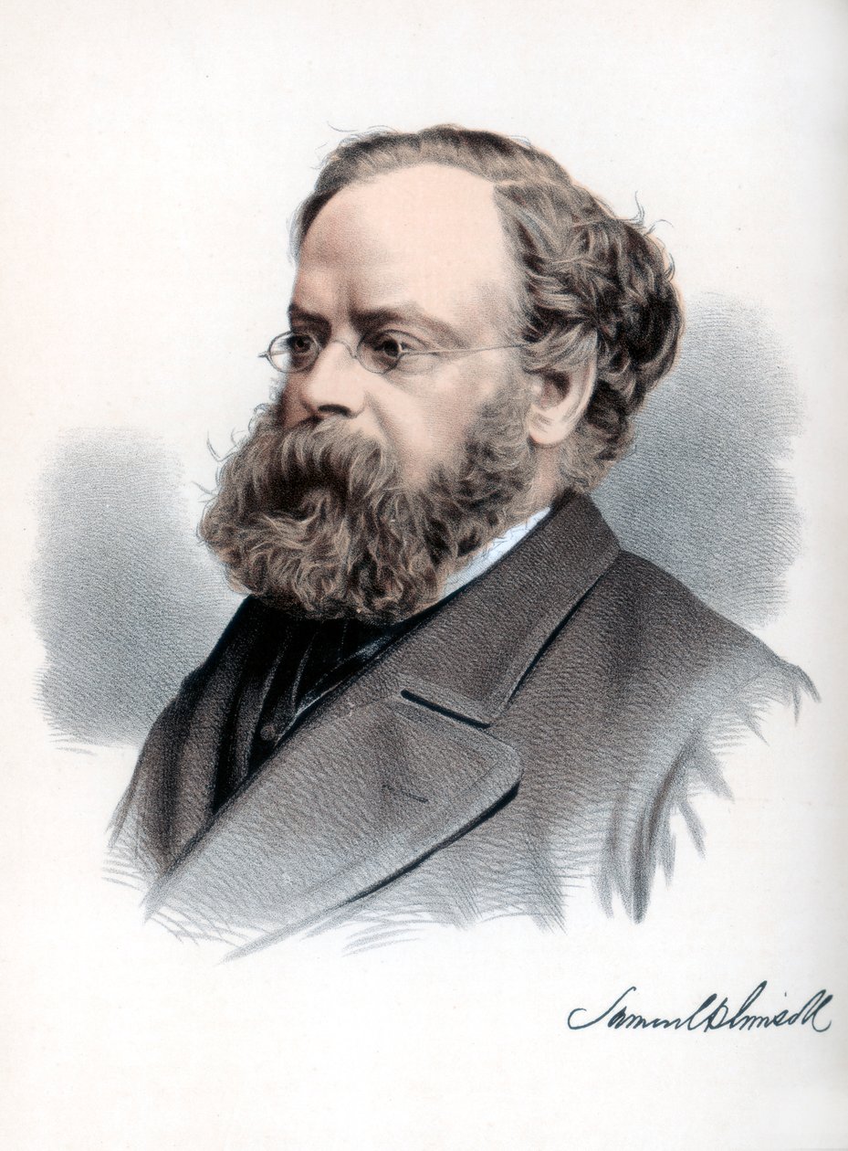 Samuel Plimsoll , britisk politiker og sosial reformator, c1890. av Petter and Galpin Cassell