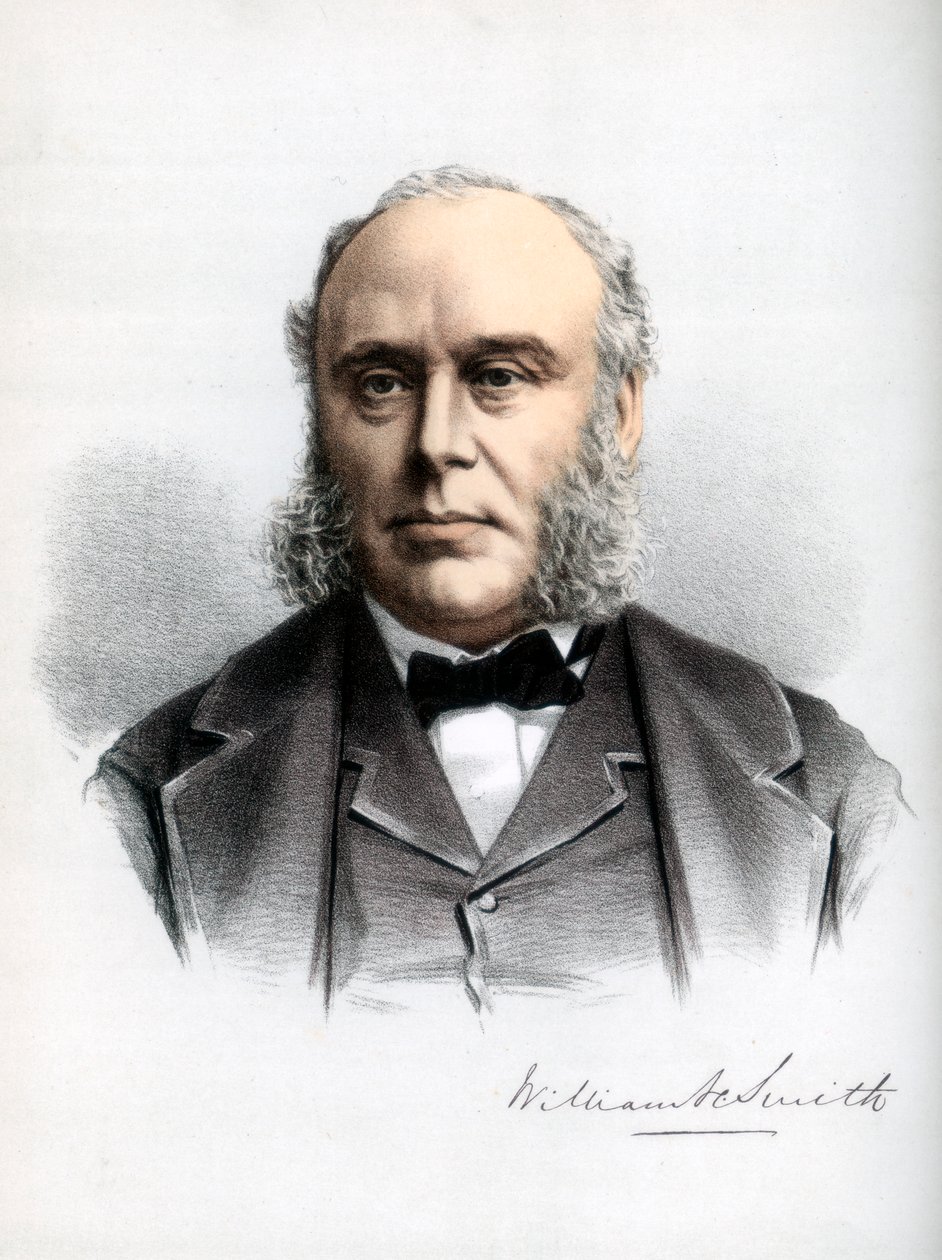 William Henry Smith , britisk politiker, c1890. av Petter and Galpin Cassell
