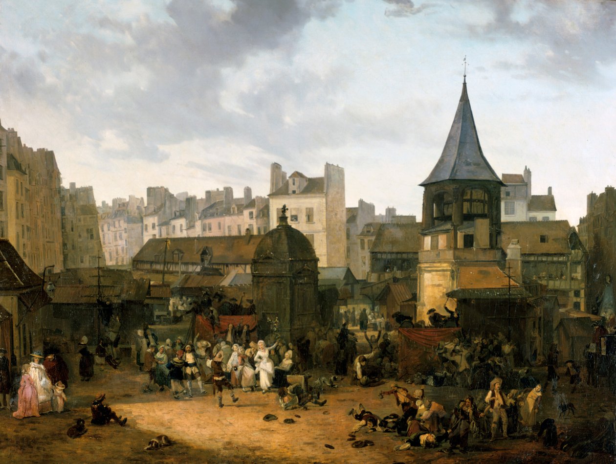 En feiring for fødselen til den franske arvingen, 1781 1783 av Philibert Louis Debucourt