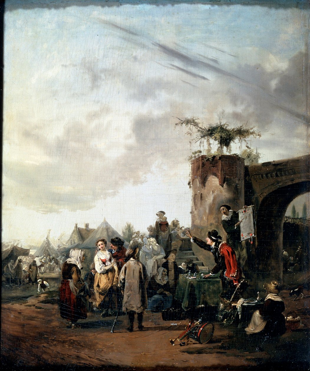 En sjarlatan, tidlig på 1780-tallet. av Philibert Louis Debucourt