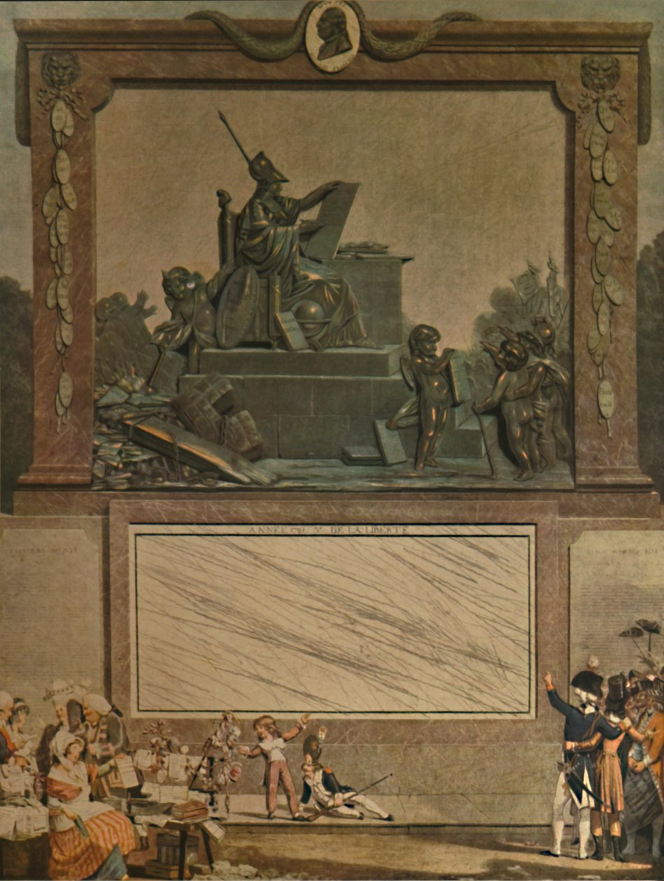 Nasjonal almanakk, 1791, 1913 av Philibert Louis Debucourt
