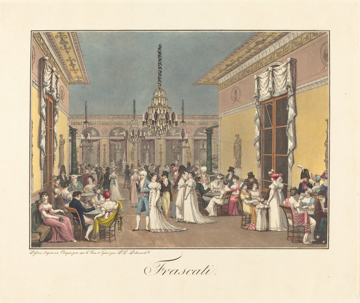 Frascati av Philibert Louis Debucourt