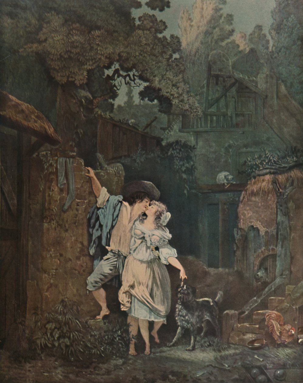 The Escalade, or The Odious Morning, 1787, 1913 av Philibert Louis Debucourt