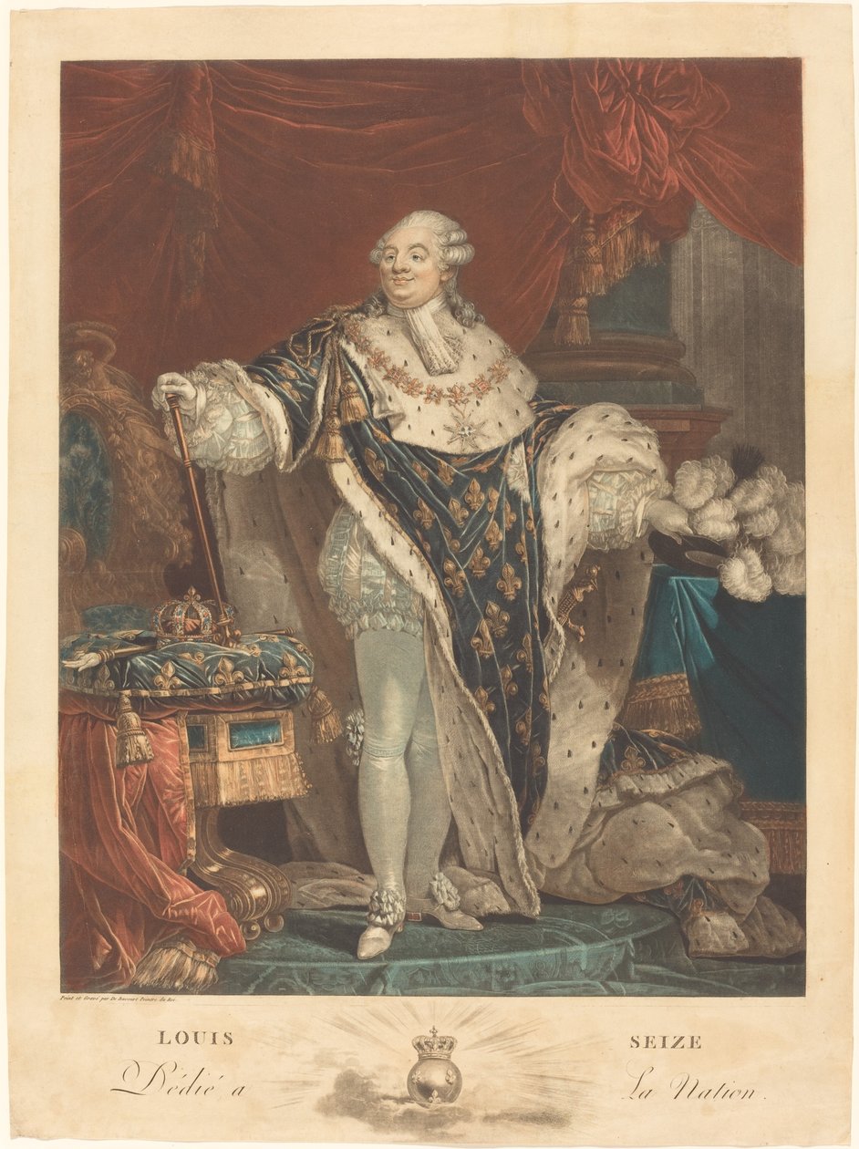Louis Seize av Philibert Louis Debucourt