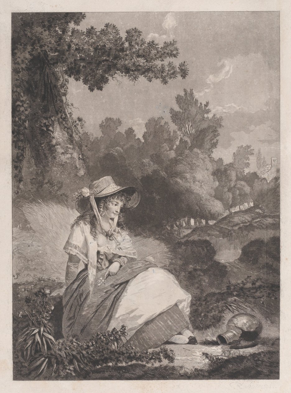 Stakkars Annette, 1795. av Philibert Louis Debucourt