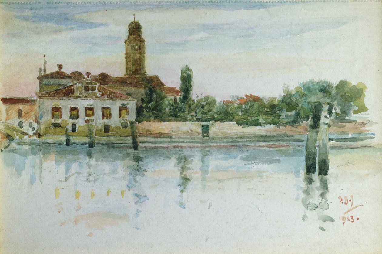 Venezia, 1923 av Philip Burne Jones