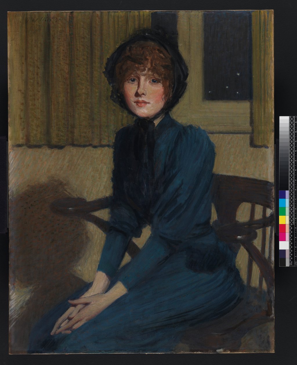 Den blå kjolen, 1892 av Philip Wilson Steer