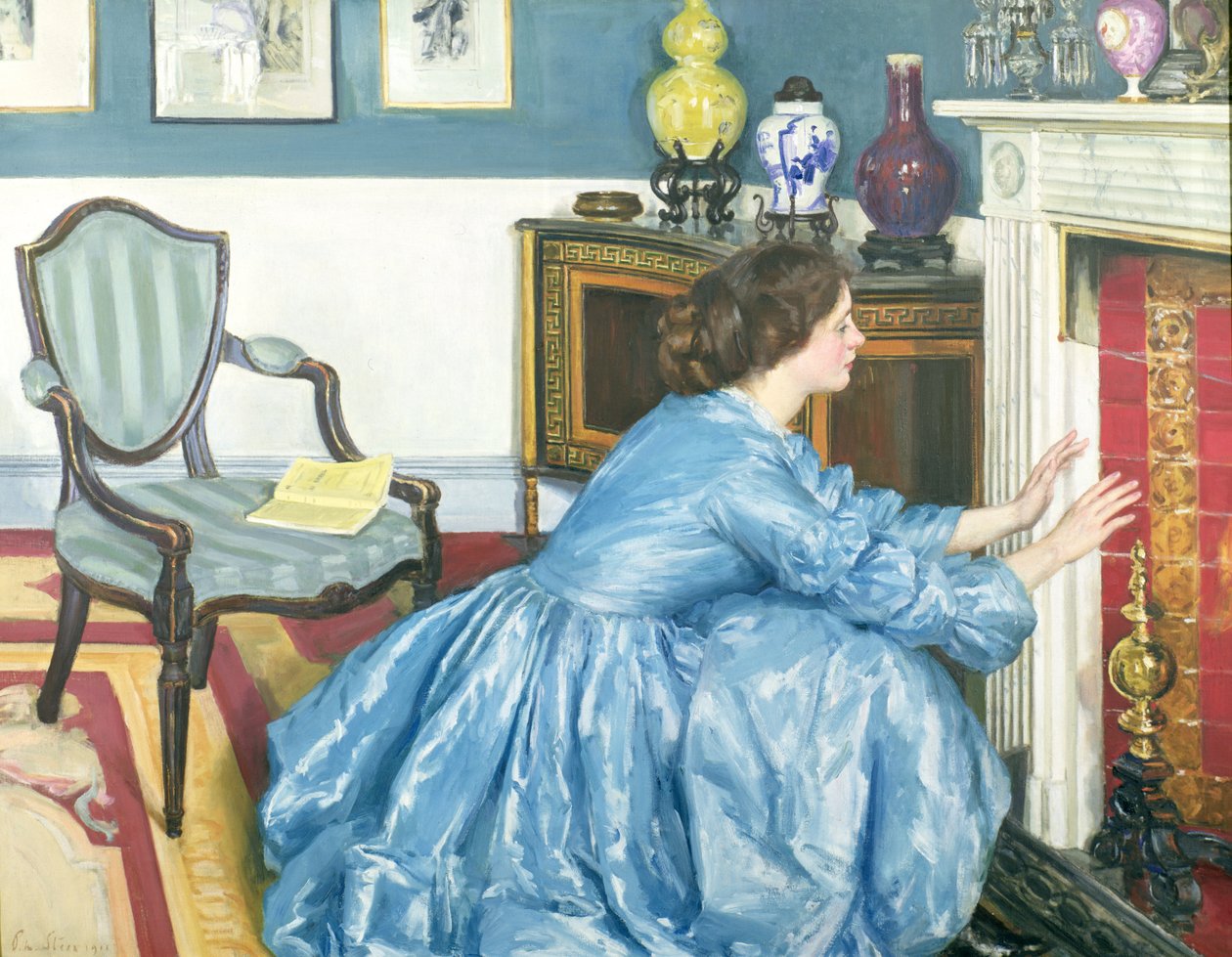 The End of the Chapter, 1911 av Philip Wilson Steer
