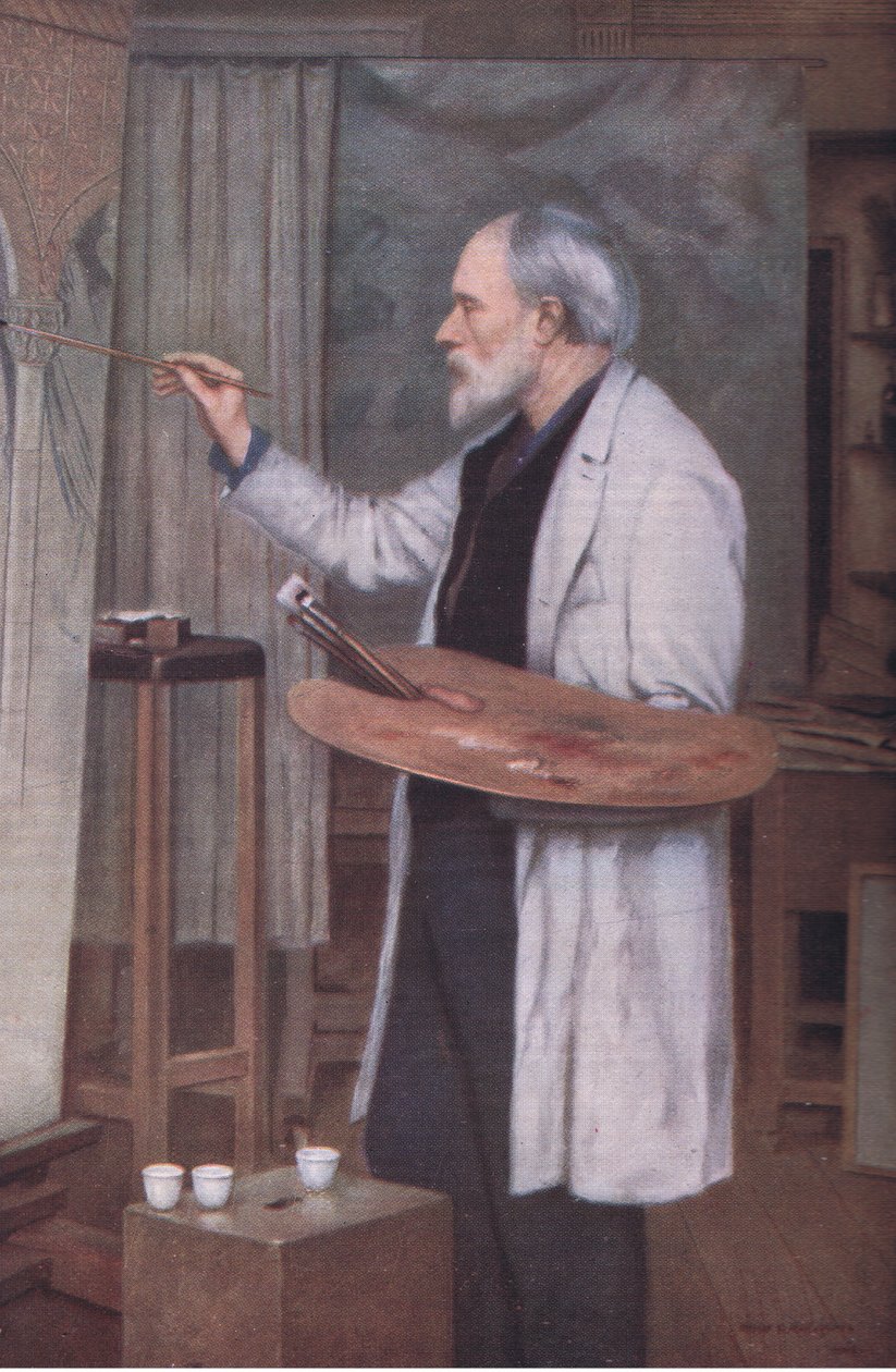 Sir Edward Burne-Jones, Bibbys Annual, 1916-1917 av Philip after Burne Jones