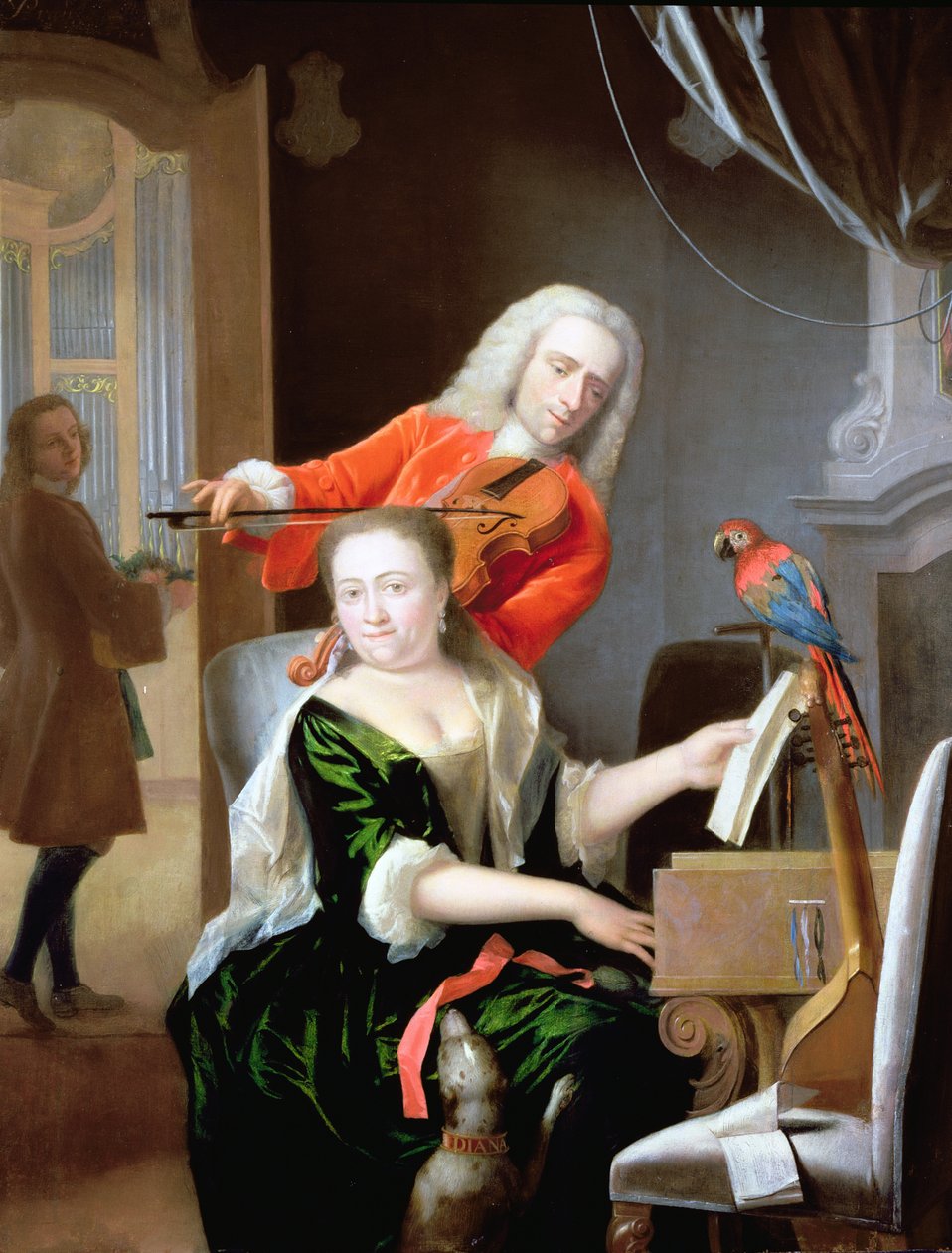 Et musikalsk selskap av Philip van Dijk