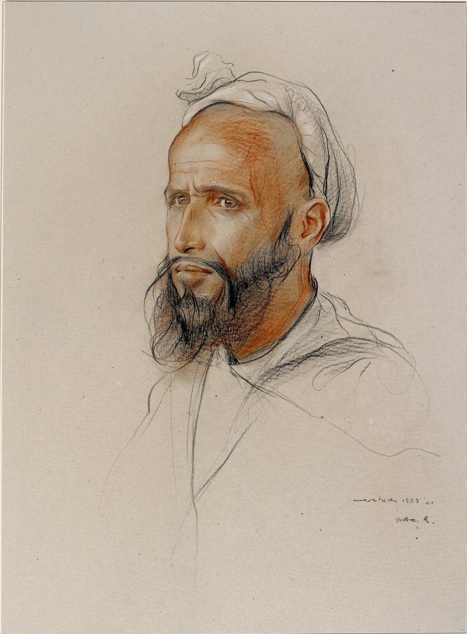 Portrett av en araber, 1934 av Philip A de Laszlo
