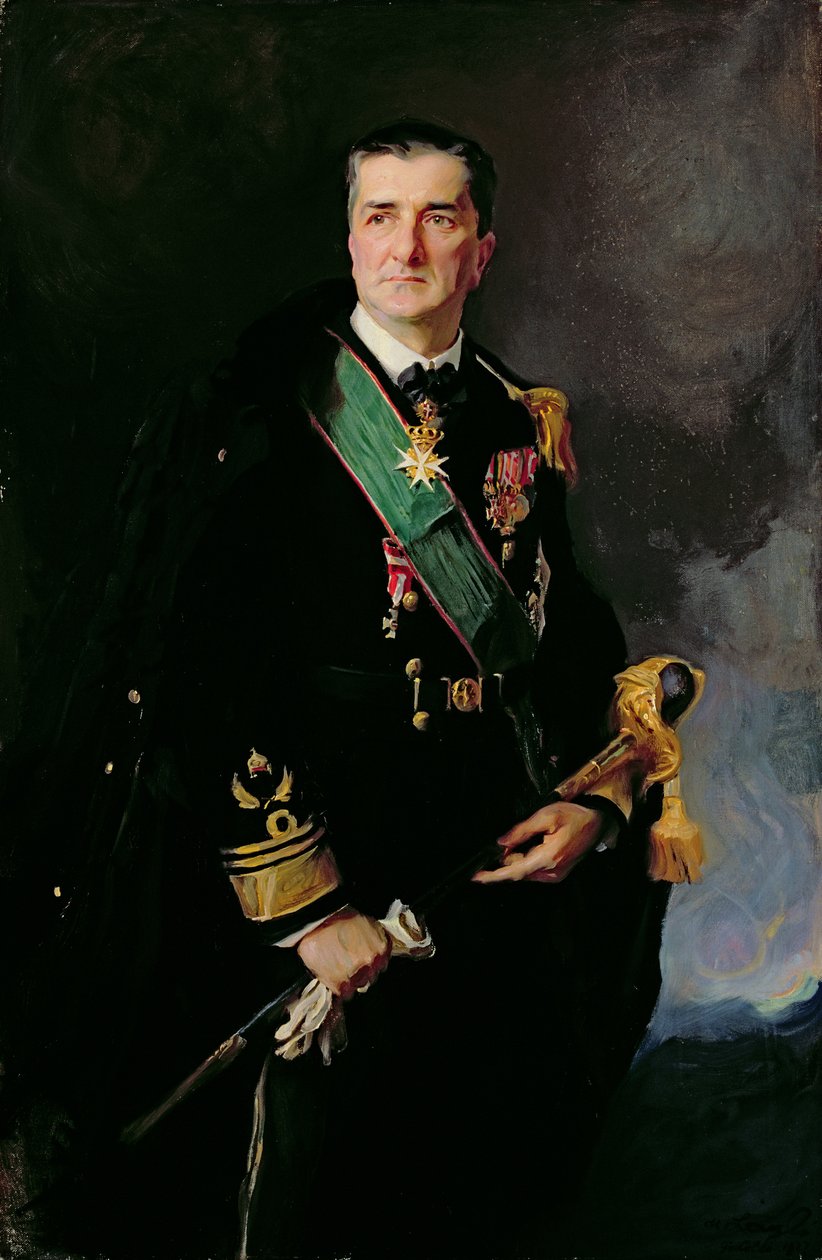Miklos Horthy de Nagbanya (olje på lerret) av Philip Alexius de Laszlo