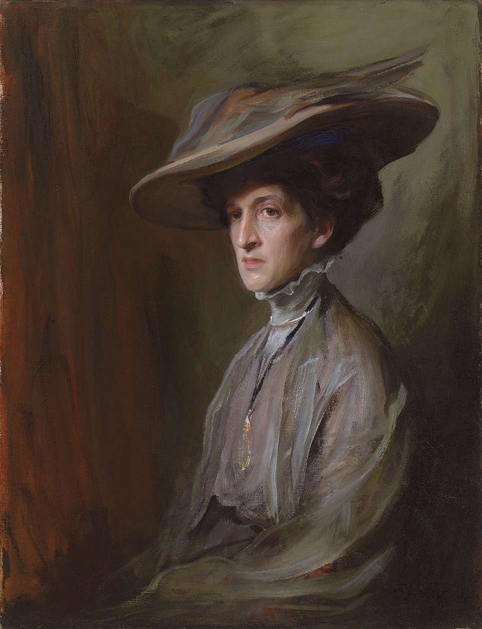 Mrs. Herbert Asquith, senere grevinne av Oxford og Asquith av Philip Alexius de Laszlo