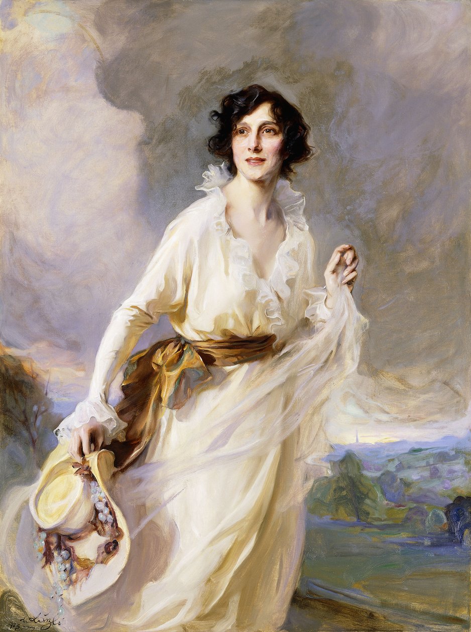 Portrett av Lady Crosfield av Philip Alexius de Laszlo