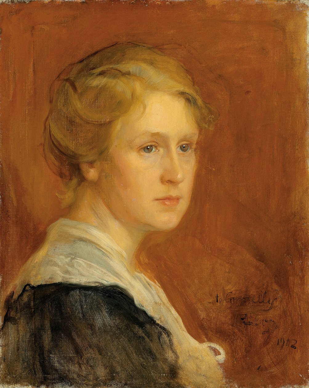 Portrett av frøken Constance Ellen Guinness av Philip Alexius de Laszlo