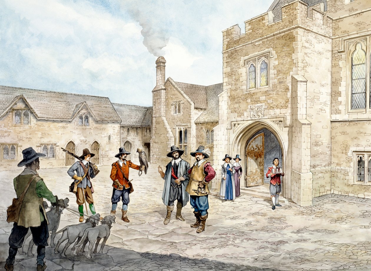 Farleigh Hungerford Castle, c1660, c1990-2010 av Philip Corke