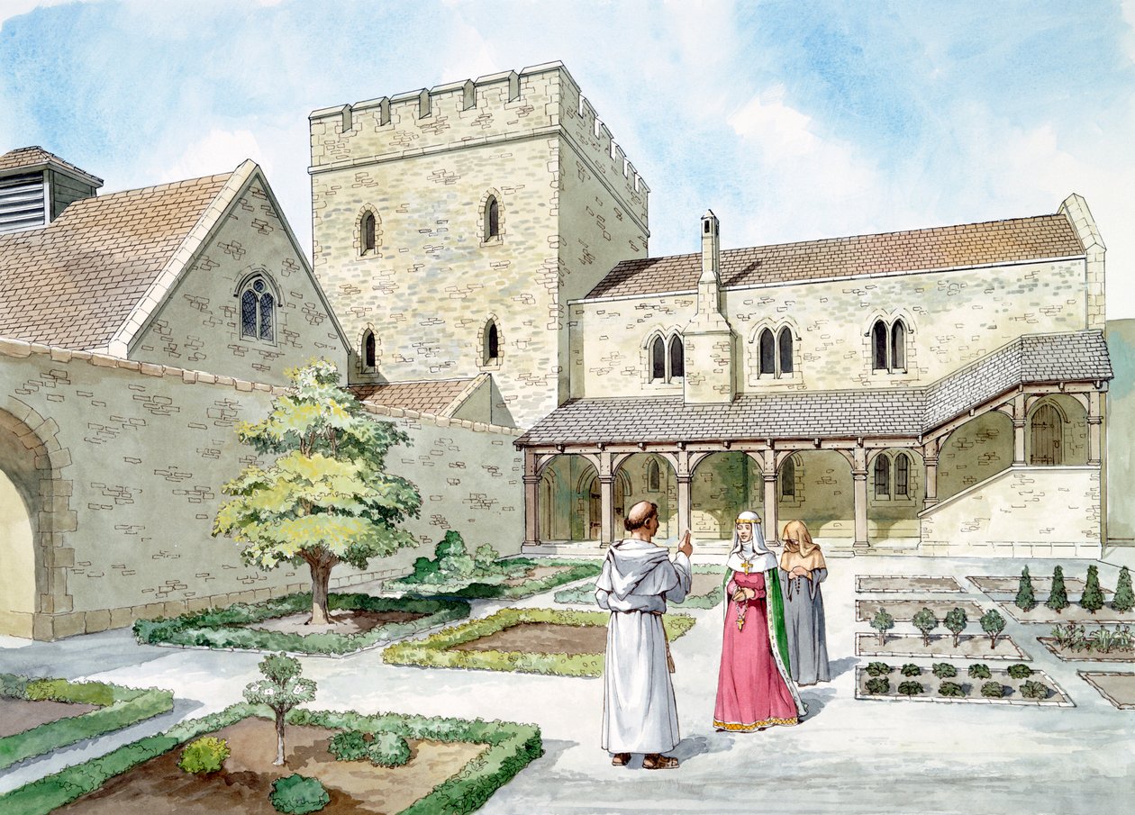 Helmsley Castle, North Yorkshire, 1300-tallet c1990-2010 av Philip Corke