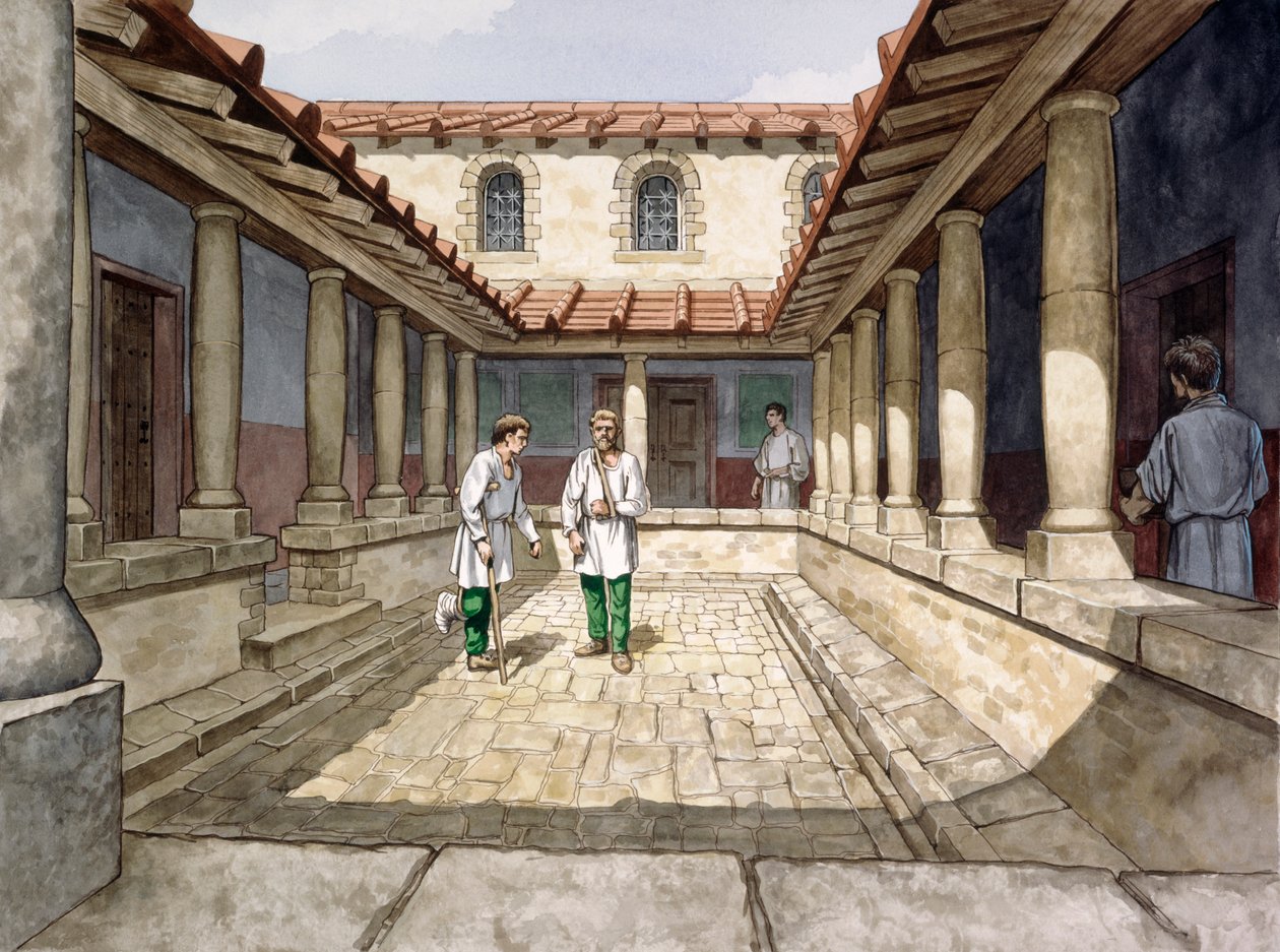 Housesteads Roman Fort, 2. århundre, c1990-2010 av Philip Corke