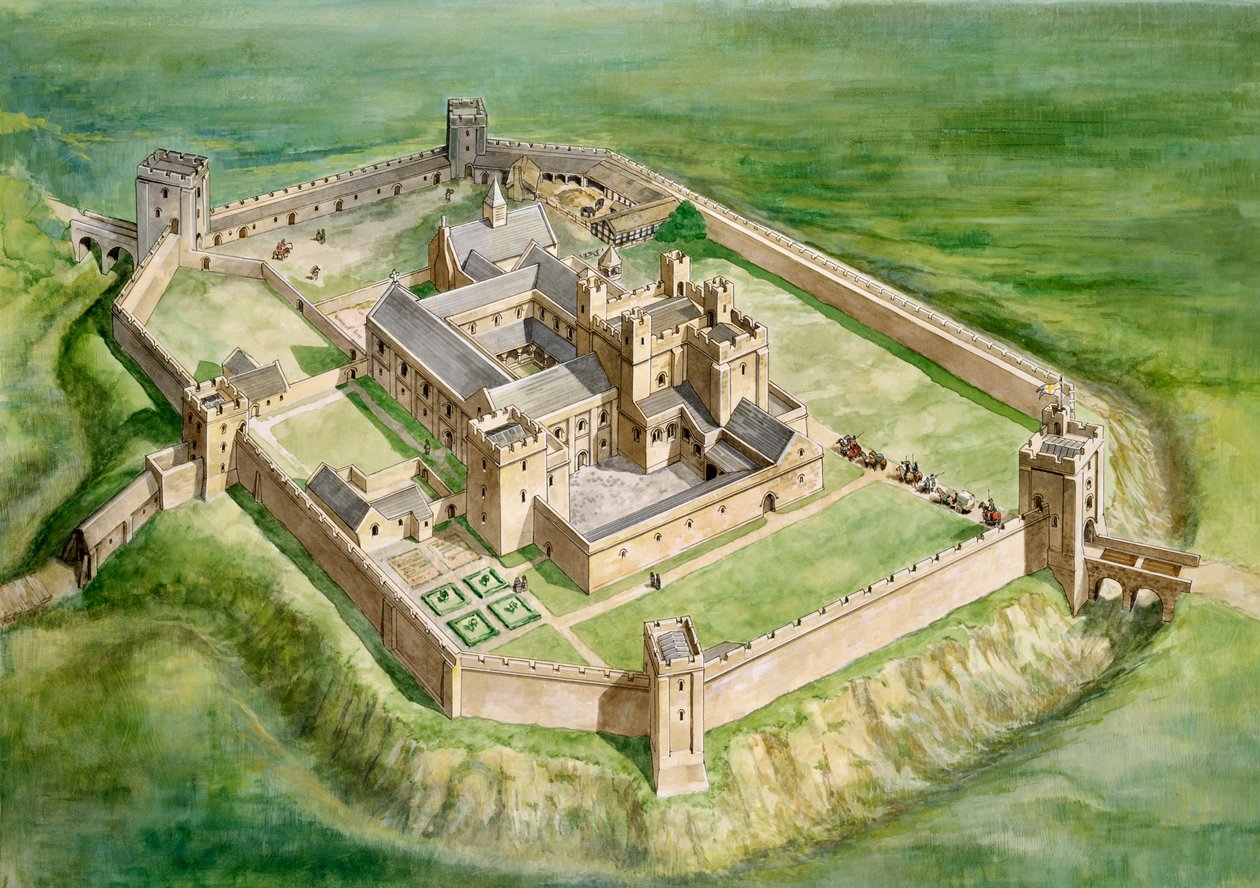 Sherborne Old Castle, Dorset av Philip Corke