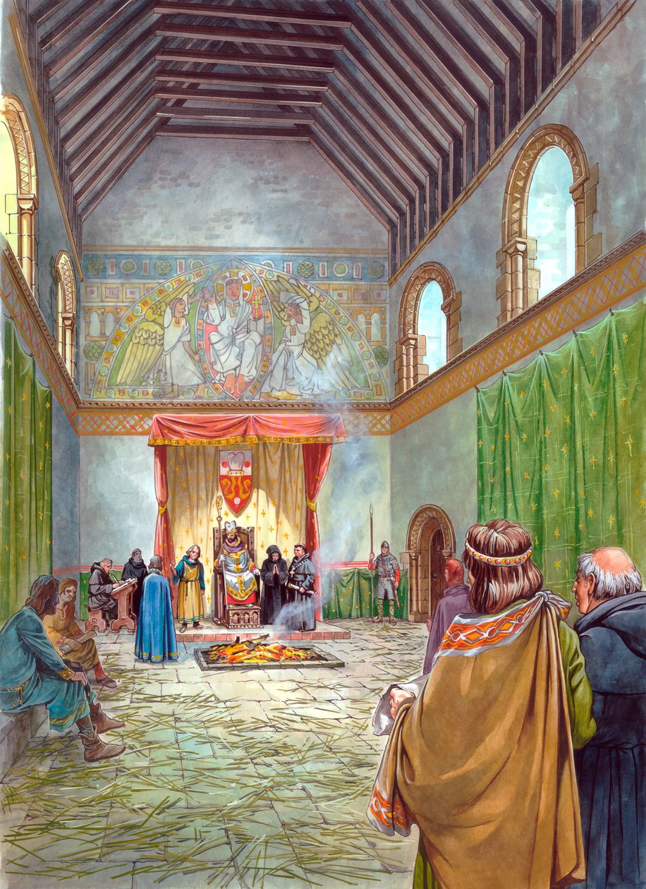 The Great Hall, Sherborne Castle, c1200-tallet, 1990-2010 av Philip Corke