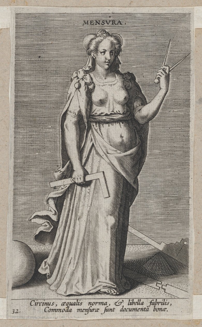 Mål, fra Prosopographia, ca. 1585-90, ca. 1585-90. av Philip Galle