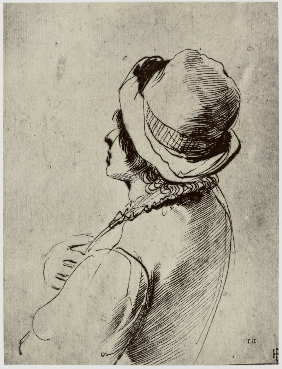 Guercino, elskeren av Philip Henry Delamotte