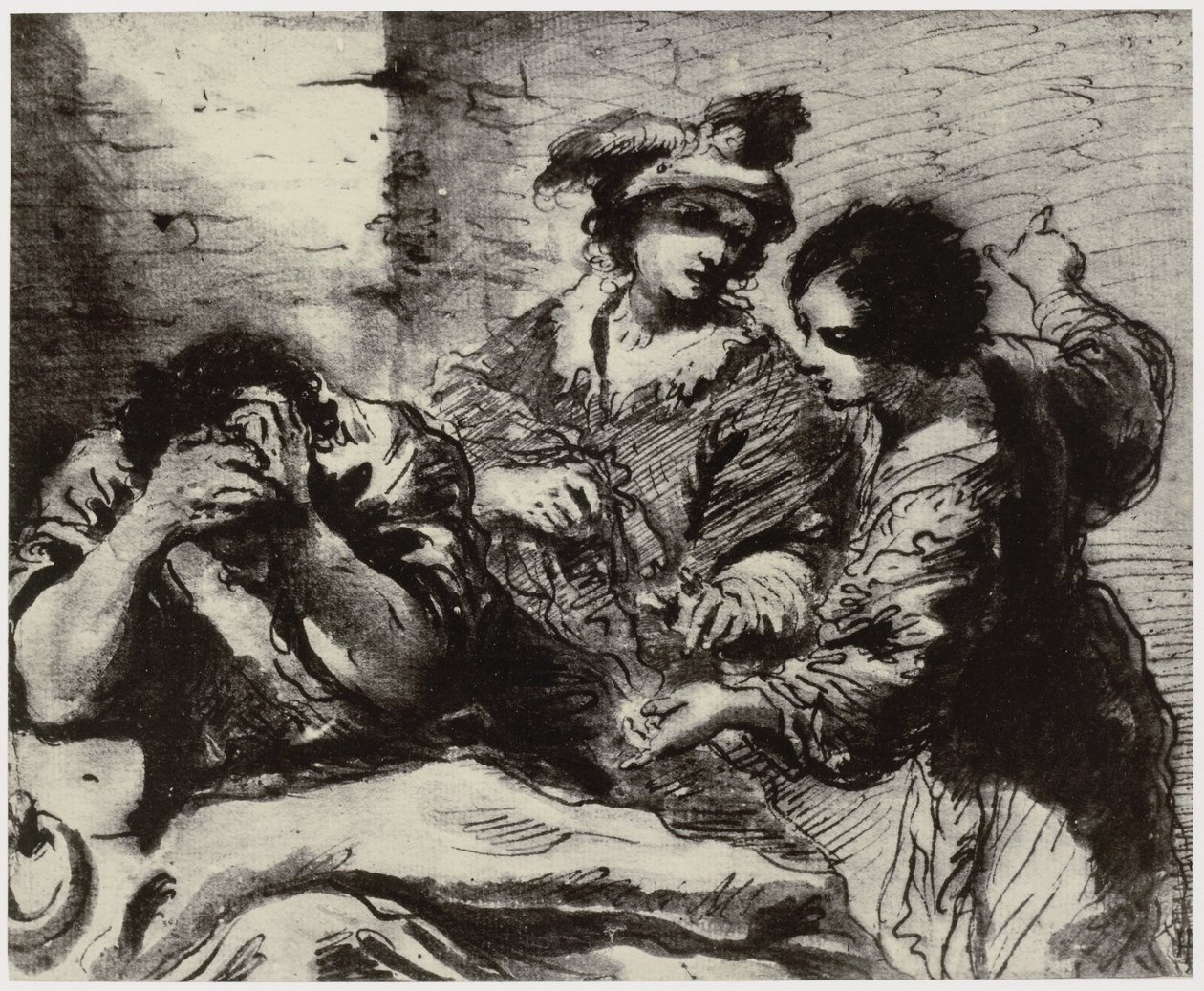 Guercino, fangen av Philip Henry Delamotte