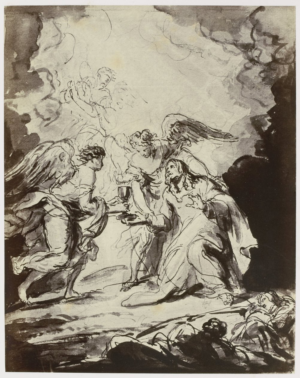 Van Dyck [Vandyke], The Agony in the Garden av Philip Henry Delamotte