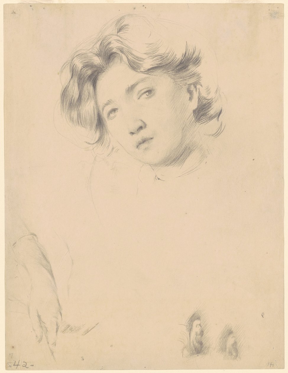Studie av en jente av Philip Leslie Hale