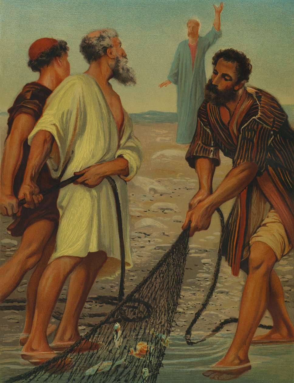 Kristus kaller disiplene av Philip Richard Morris