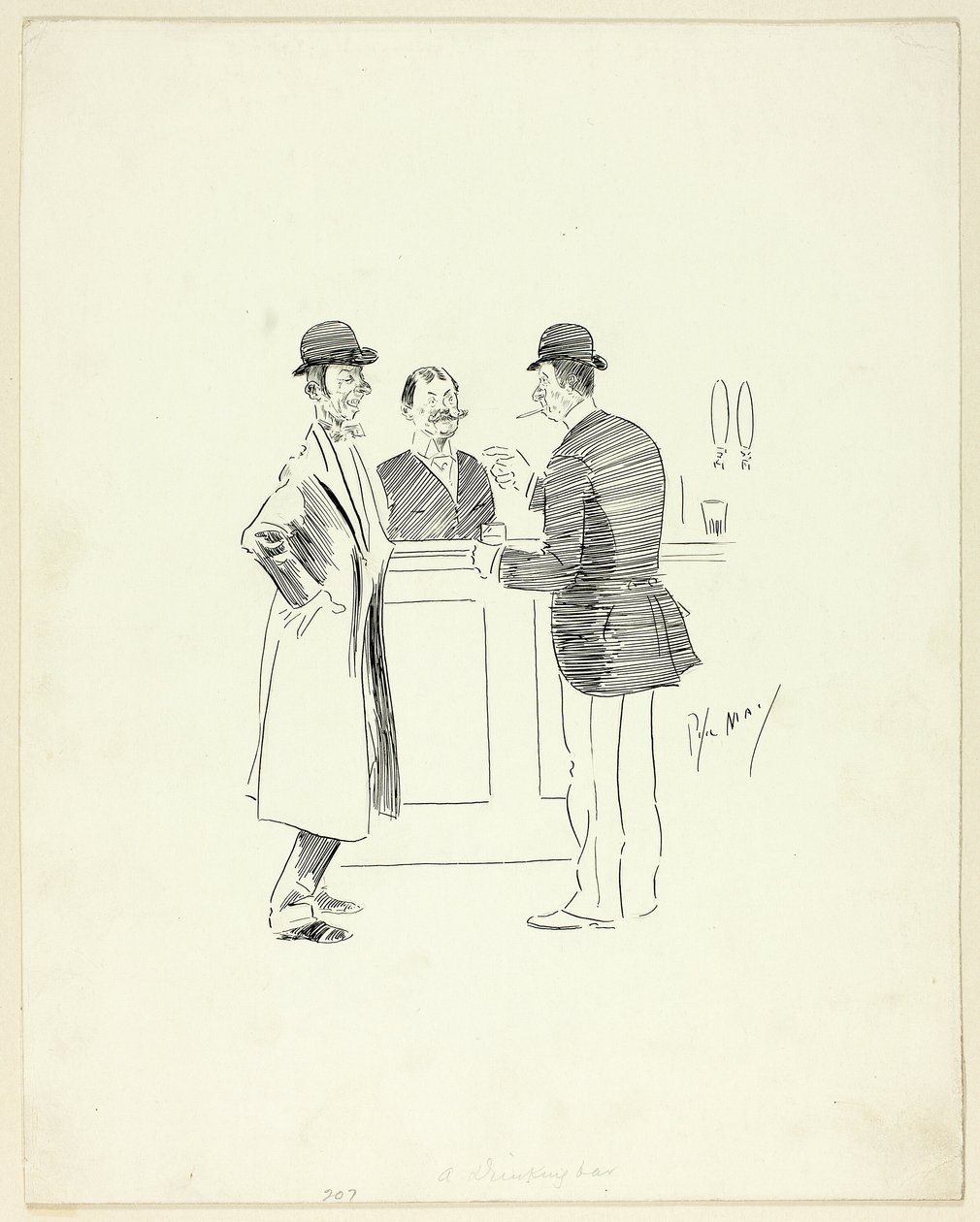 En drikkebar av Philip William May