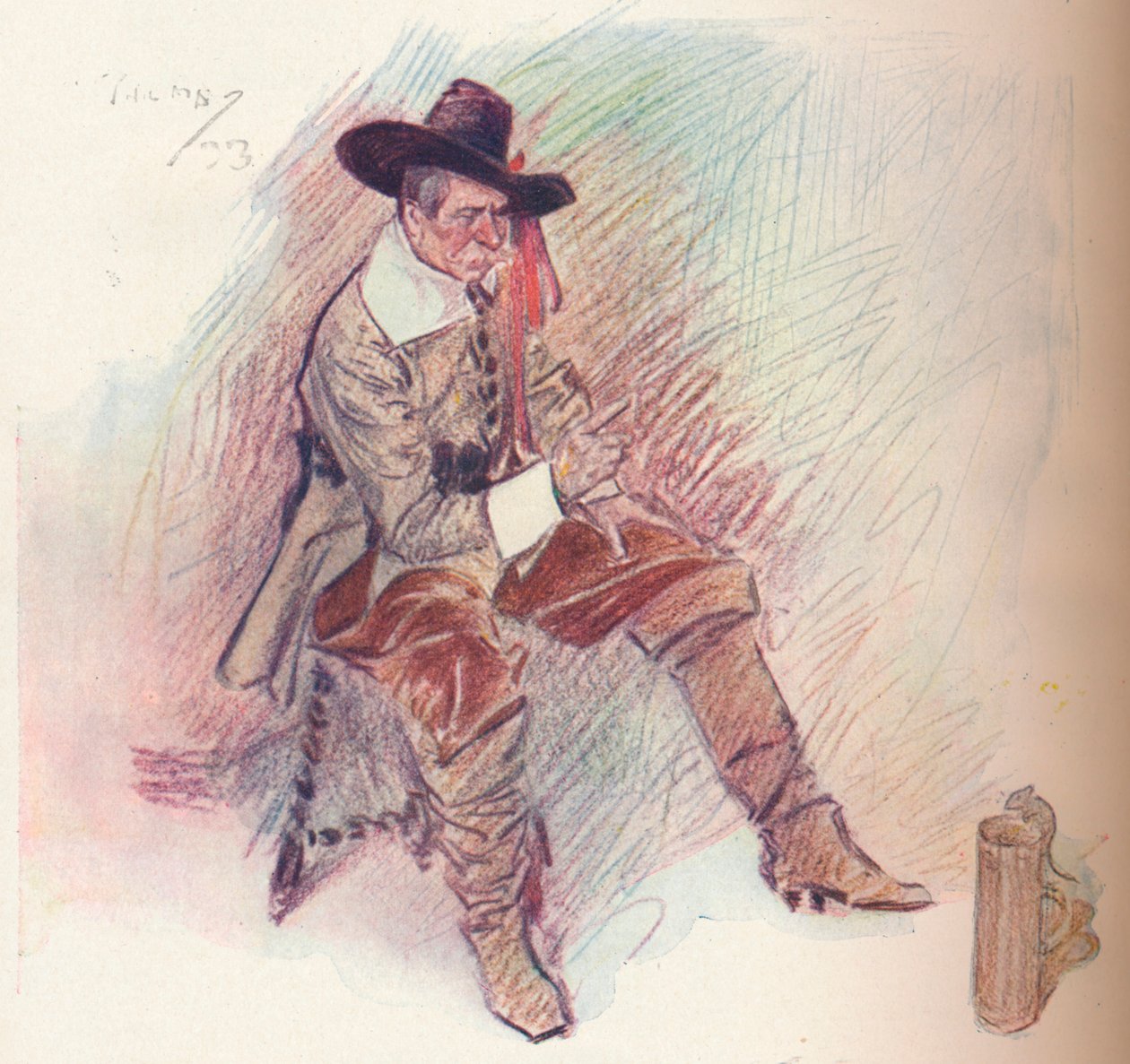 The Intruder, c1899, 1903 av Philip William May