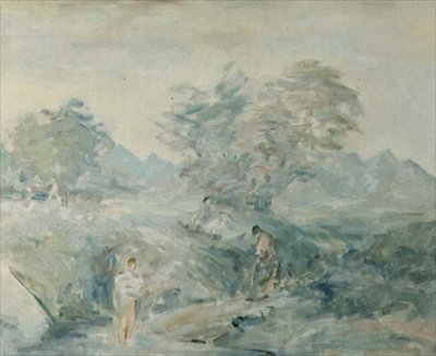 Badende, Knaresborough av Philip Wilson Steer
