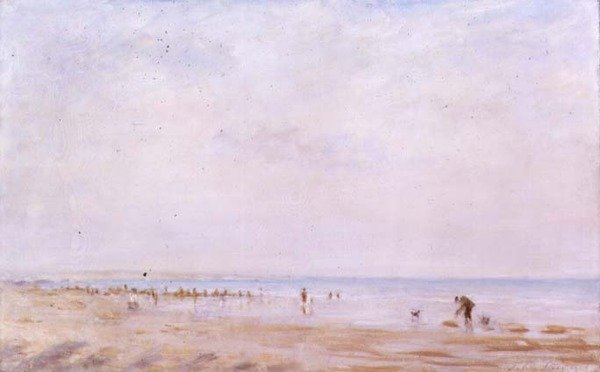Graver etter agn, Shoreham av Philip Wilson Steer