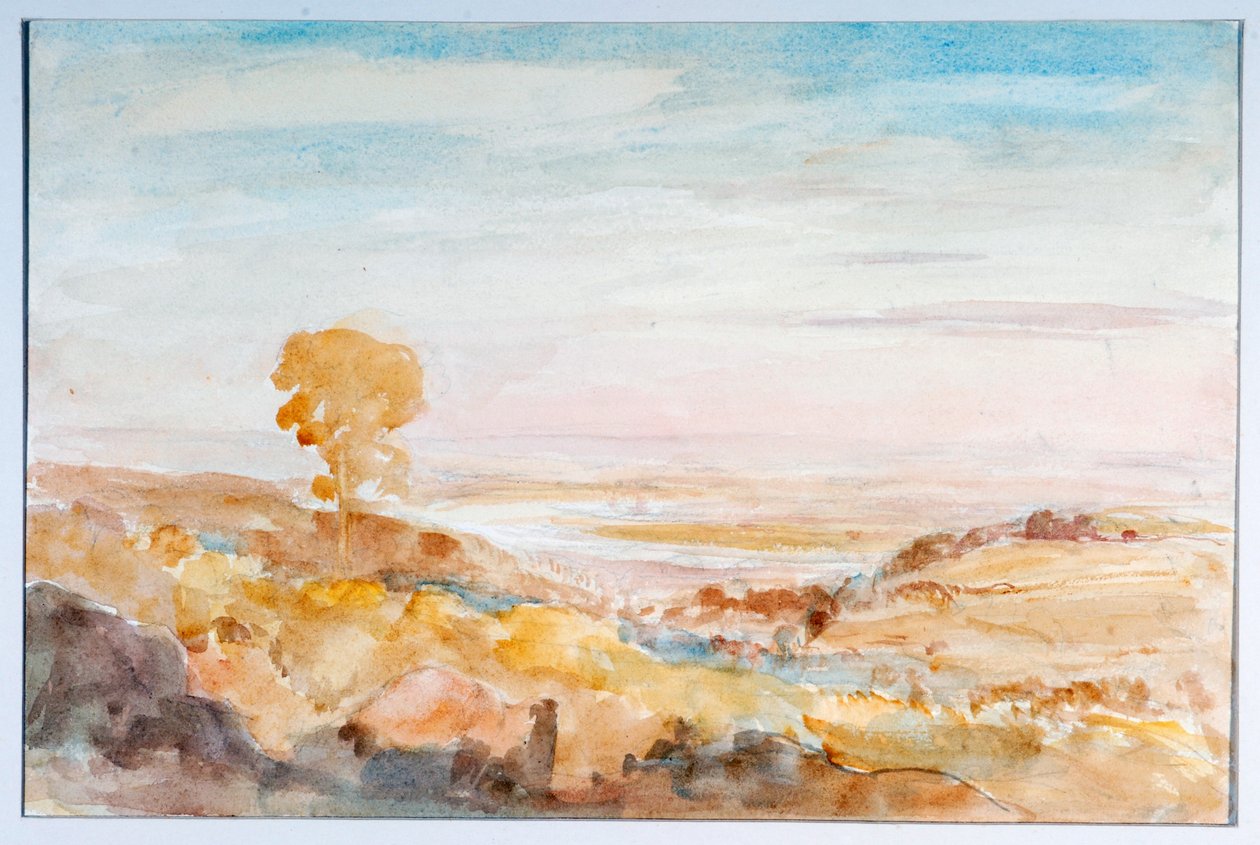 Severn Valley ovenfor Newnham, fra Littledean, ca. 1909 av Philip Wilson Steer