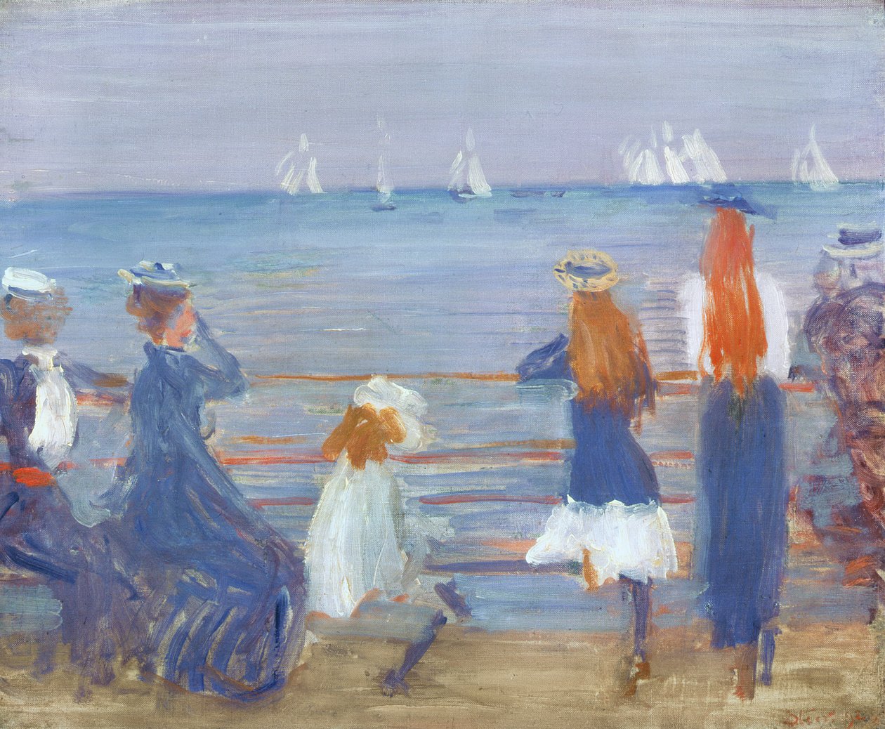 Ser på Cowes Regatta, 1892 av Philip Wilson Steer