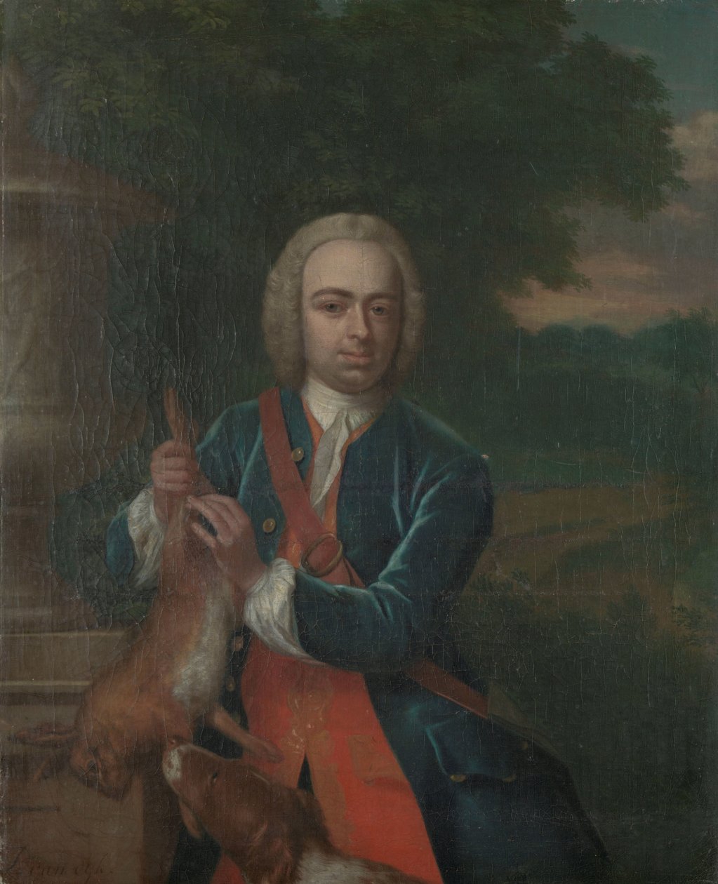 Adriaen Caspar Parduyn (1718-47), rådmann og rådmann i Middelburg, sønn av Caspar Adriaen Parduyn og Maria van Citters av Philip van Dijk